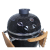 Keramiskais ogles grils – Kamado Costa grill Diamond Large 22″ black - Image 6