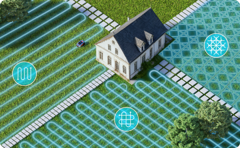 Vairāki pļaušanas virzieni