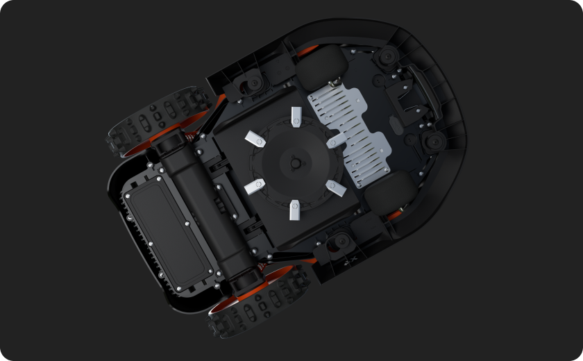 Pļaušanas augstums 20–60 mm