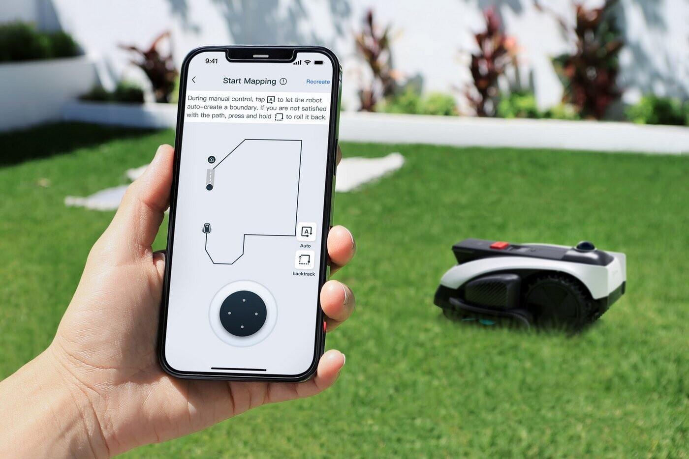 Ecovacs GOAT O1200 LiDAR PRO (01200)ar malu pļaušanas funkciju - Image 5