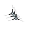 Hobot Legee D7/D8/Q10 sānu birstes komplekts 3 gab.