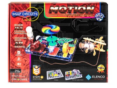 Snap Circuits Motion dažādu kustību eksperimentu komplekts
