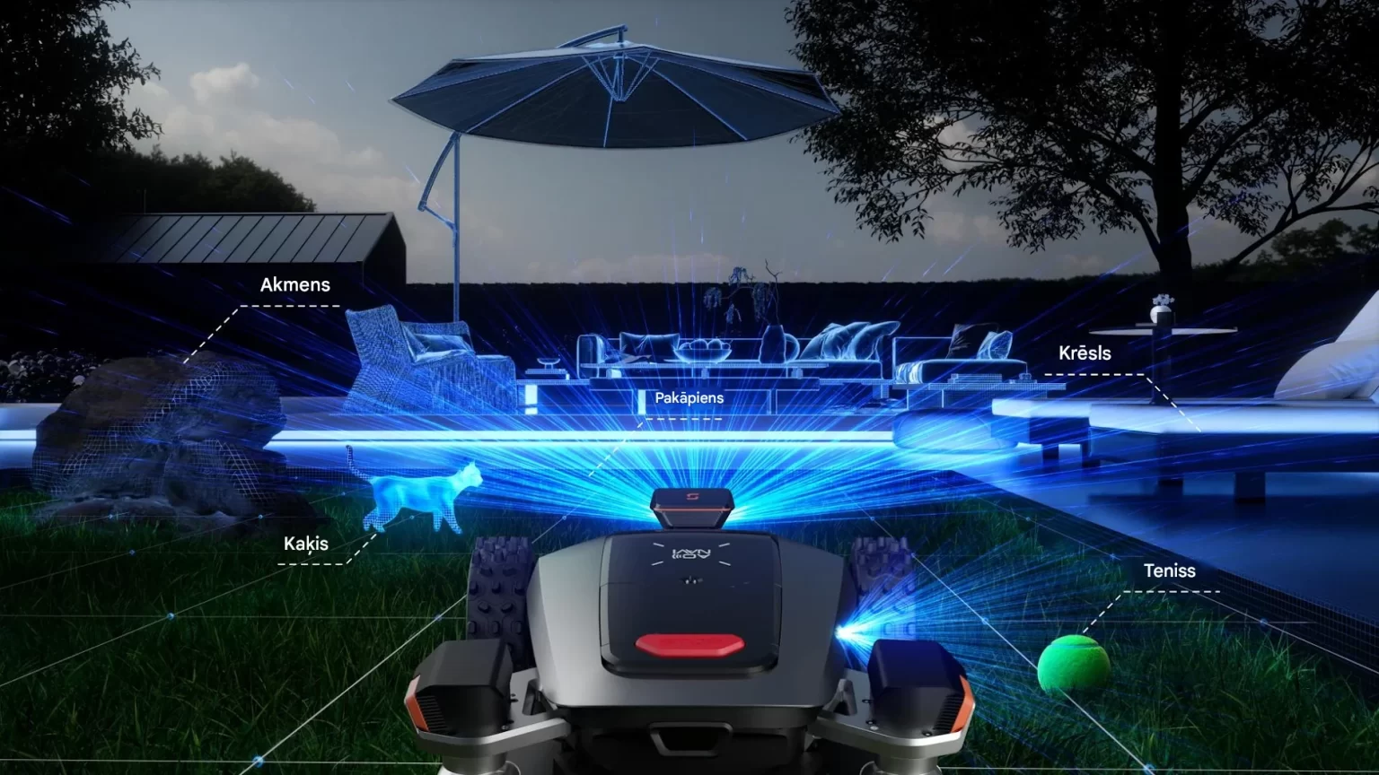 Uzlabota dziļuma kameras skaitļošana nozīmē asāku redzi, viedāku šķēršļu izvairīšanos, perfektu malu izsekošanu un nevainojami tīru zālienu katru reizi