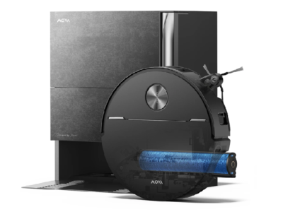 Mova Z70 roller Black robots putekļsūcējs