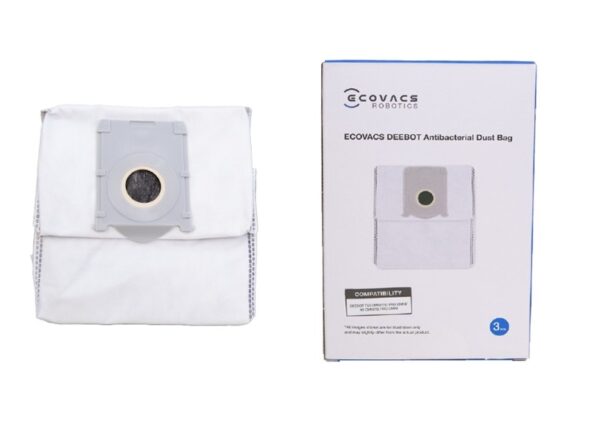 Ecovacs Deebot X8/T50/T50 MAX saimes/T30C PRO atkritumu maisi (3 gab.) - Image 2